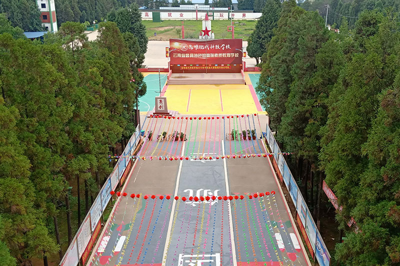 雨后的校园，别样的风情